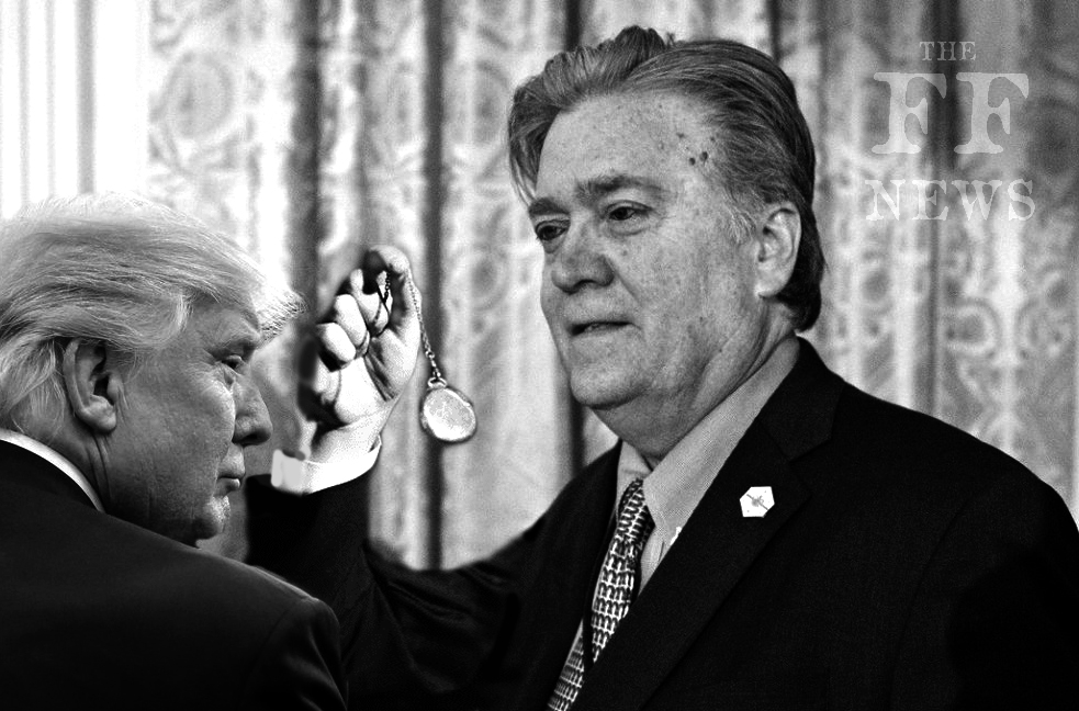 Bannon hypnotizes the Prez